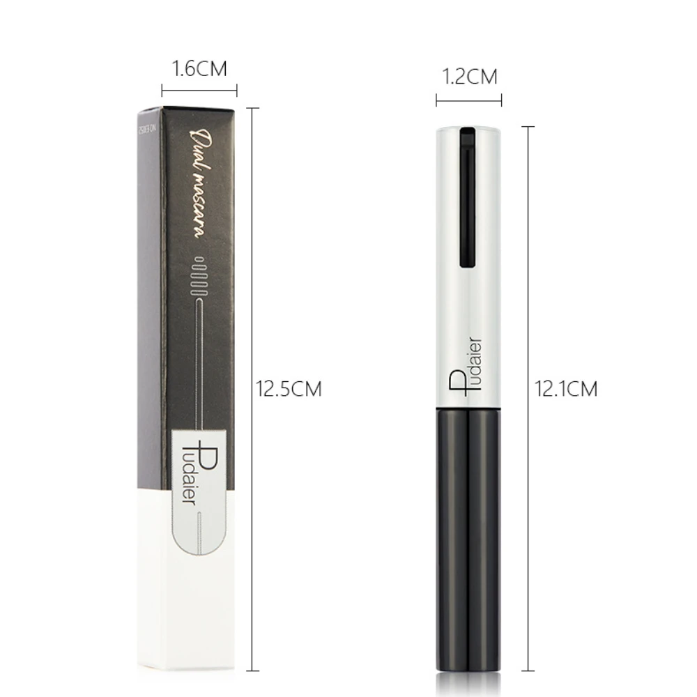 Fashion White Mascara Makeup 4D Silky Natural Long Lash Mascara Waterproof Mascara Extension Mascara arricciante a lunga durata Rimel