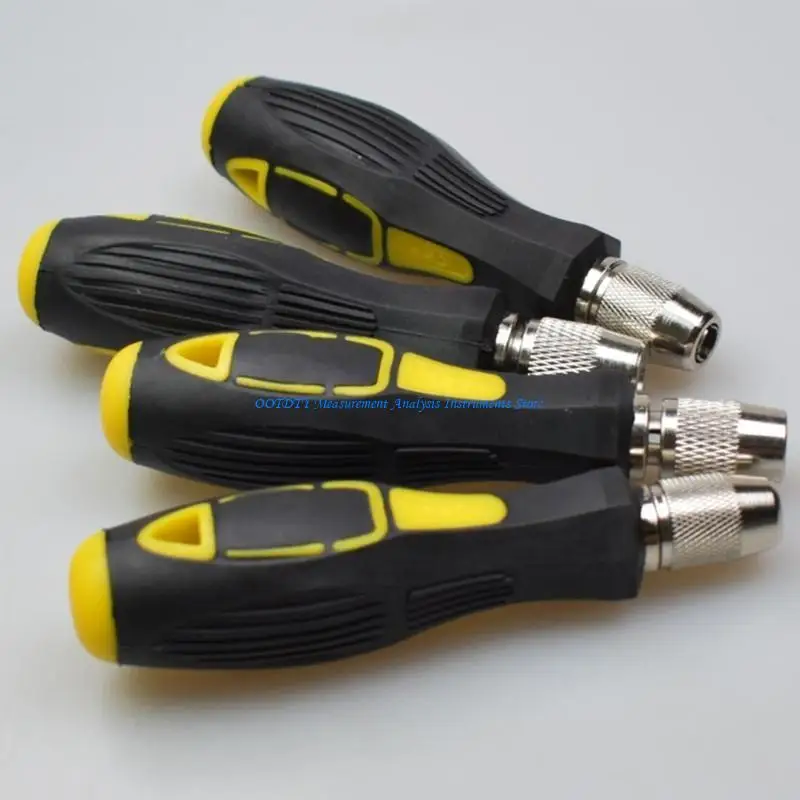 367D 801 802 Round Electric Screwdriver Bit Handle Locking Screwdriver Holder 5MM/ 6MM Inner Hole