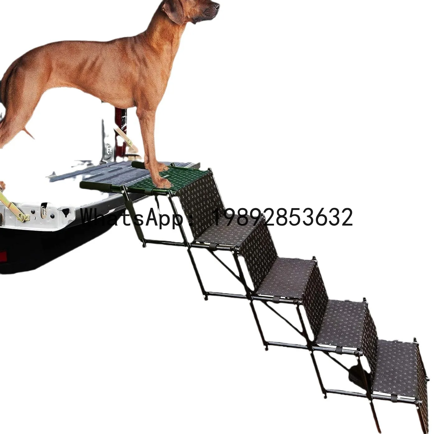 PYJ car pet auxiliary ladder dog car folding portable stairs--4pcs