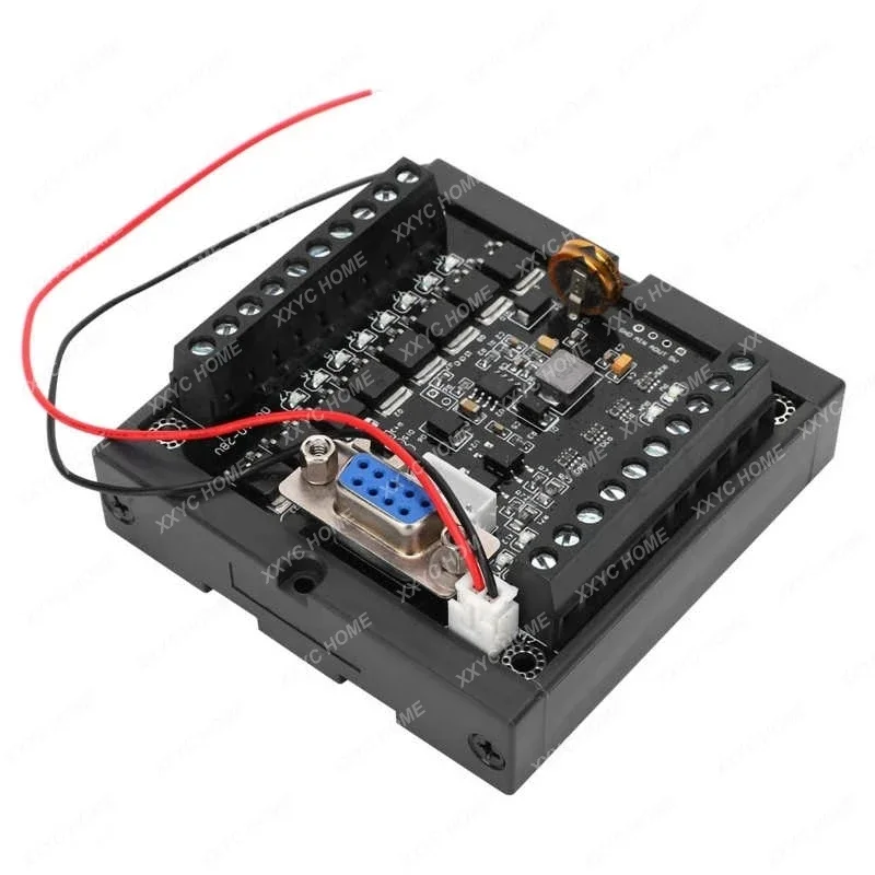 

FX1N-20MT PLC Board 12 In 8 Out 10-28VDC Power Supply With Base Program Cable 1AD+1DA Optocoupler Isolation Transistor Output