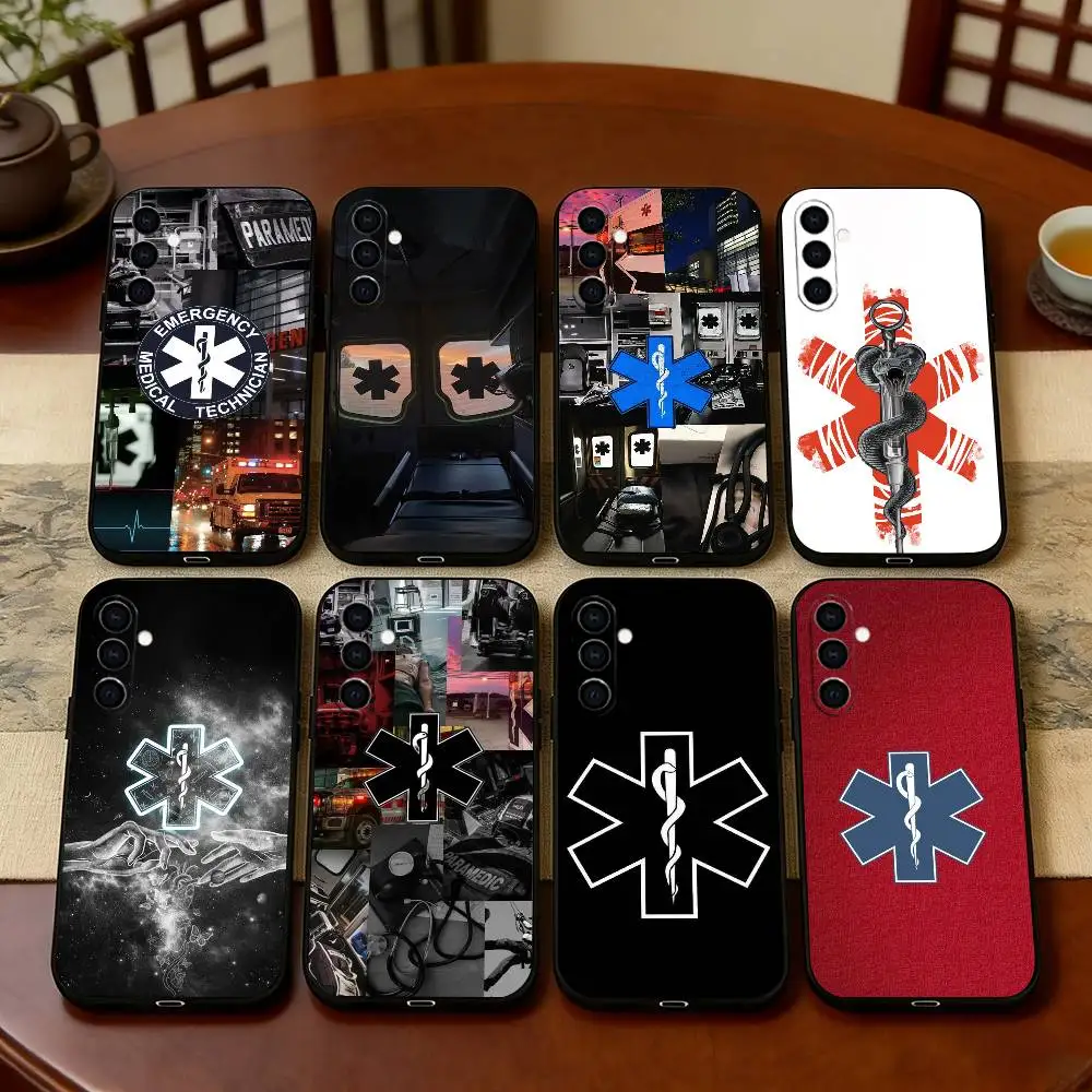 S-Star of L-Life Phone Case For Samsung Galaxy A73,A72,A71,A70,A53,A52,A51,Others Soft Black Cover