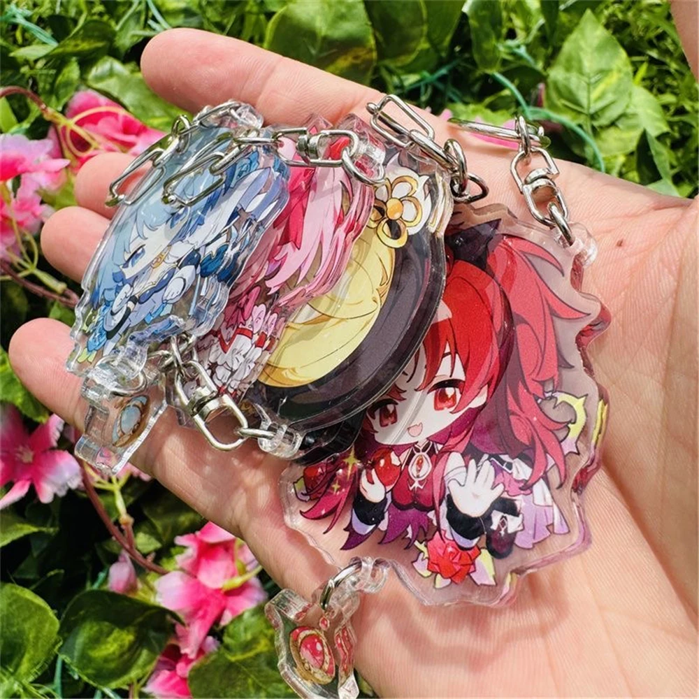 애니메이션 Kaname Puella Magi Madoka Magica Akemi Homura Miki Sayaka 코스프레 의상 아크릴 키 체인 액세서리 펜던트 소품 선물