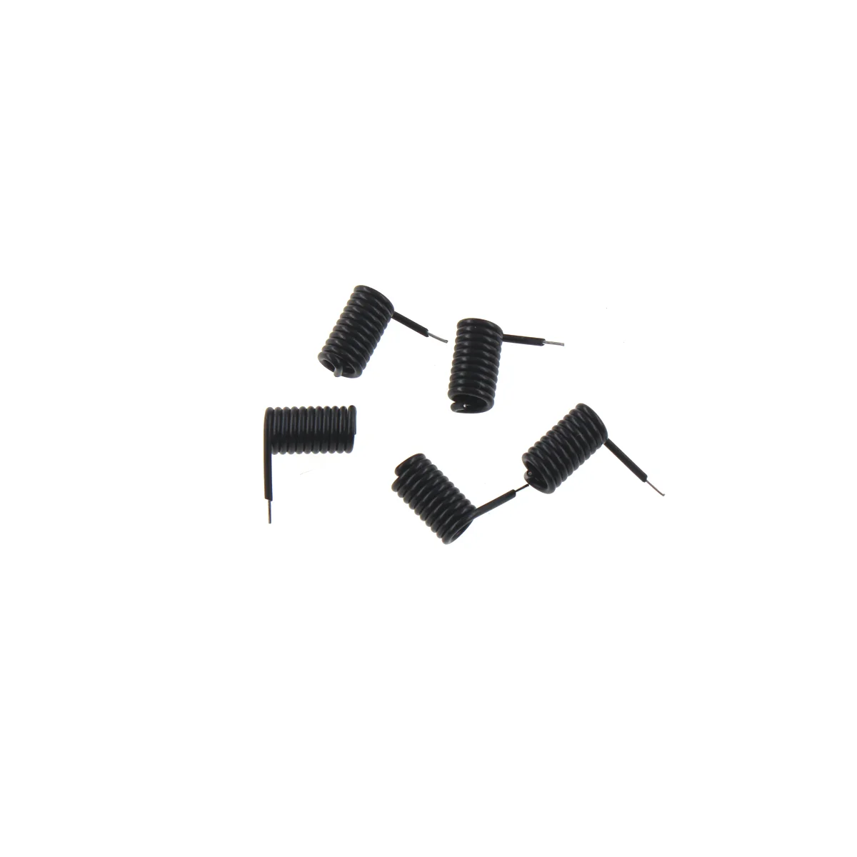 20pcs 433M/315M antenna spring remote control module receives black rubber RF spiral power cable