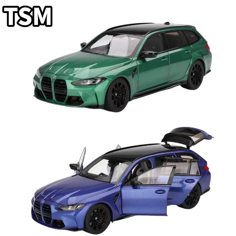 

TSM 1:18 BMW M3 Touring M - A die-cast alloy full-open car model replica for boys' toys and adult collectible display items.