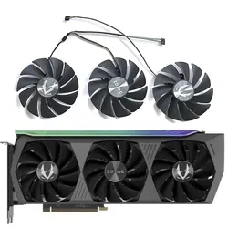 Ventilador de GPU para ZOTAC GAMING GEFORCE RTX 3070TI 3080 3080TI 3090 AMP, nuevo, 87MM, GA92S2U DC 12V 0.46A