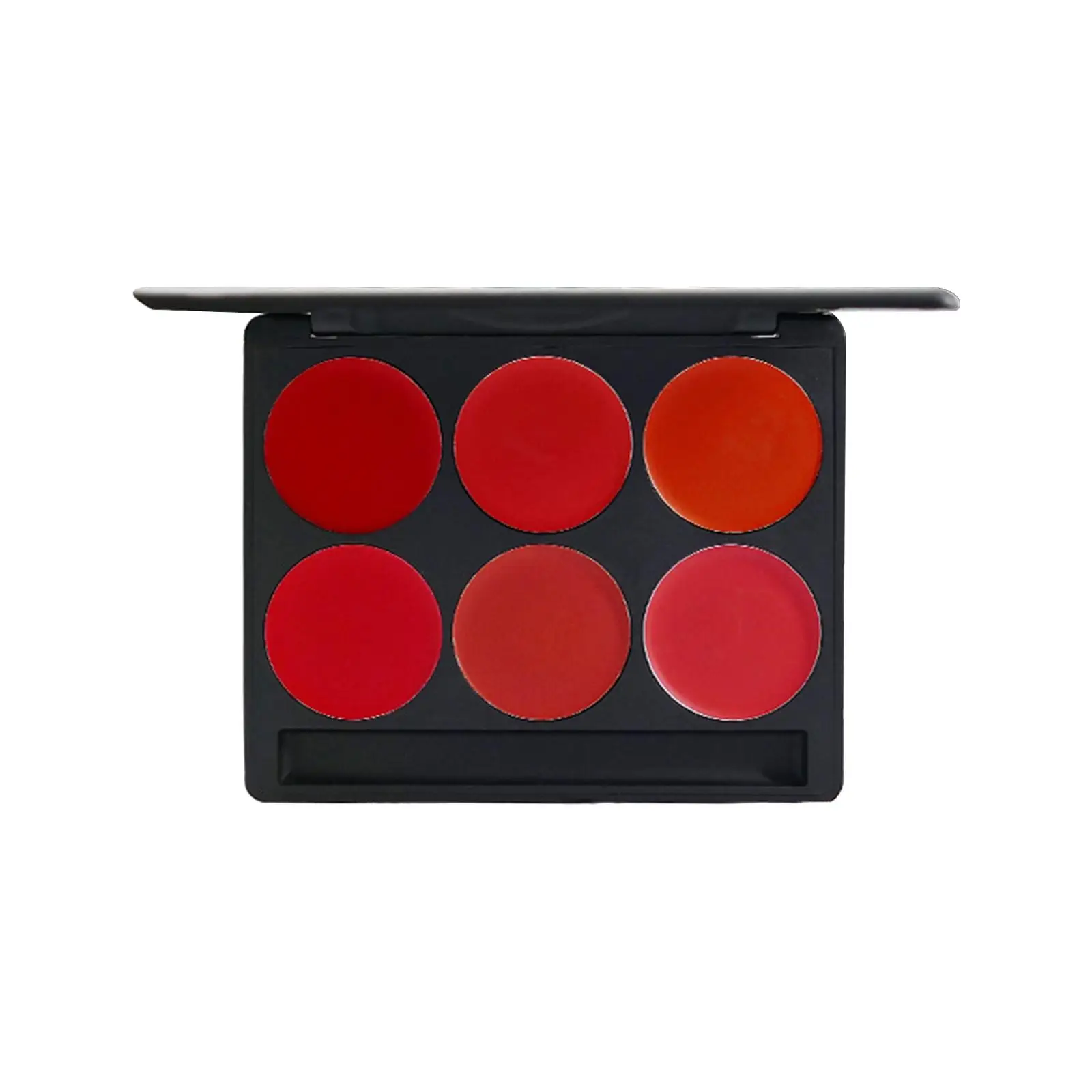 6色リップパレット マットリップスティックセット ポータブルコスメティックキット 女の子用メイクアップビューティー旅行やイベント用