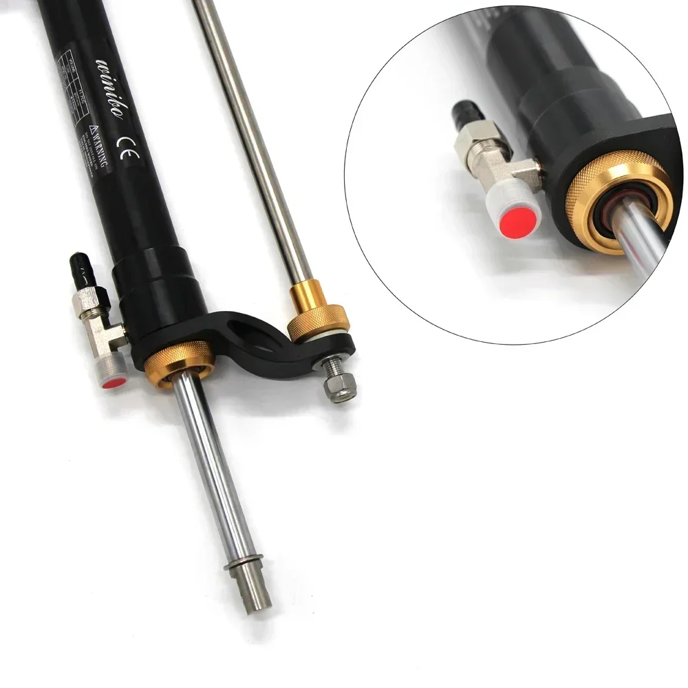 

Best sell Winibo Marine Hydraulic Steering System for up to 90HP Boat Outboard Engine Only Cylinder