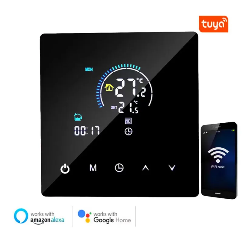

Smart Thermostat Water Electric Heater Home Use Air Conditioner Temperature Controller Water Boiler Underfloor Water Heating