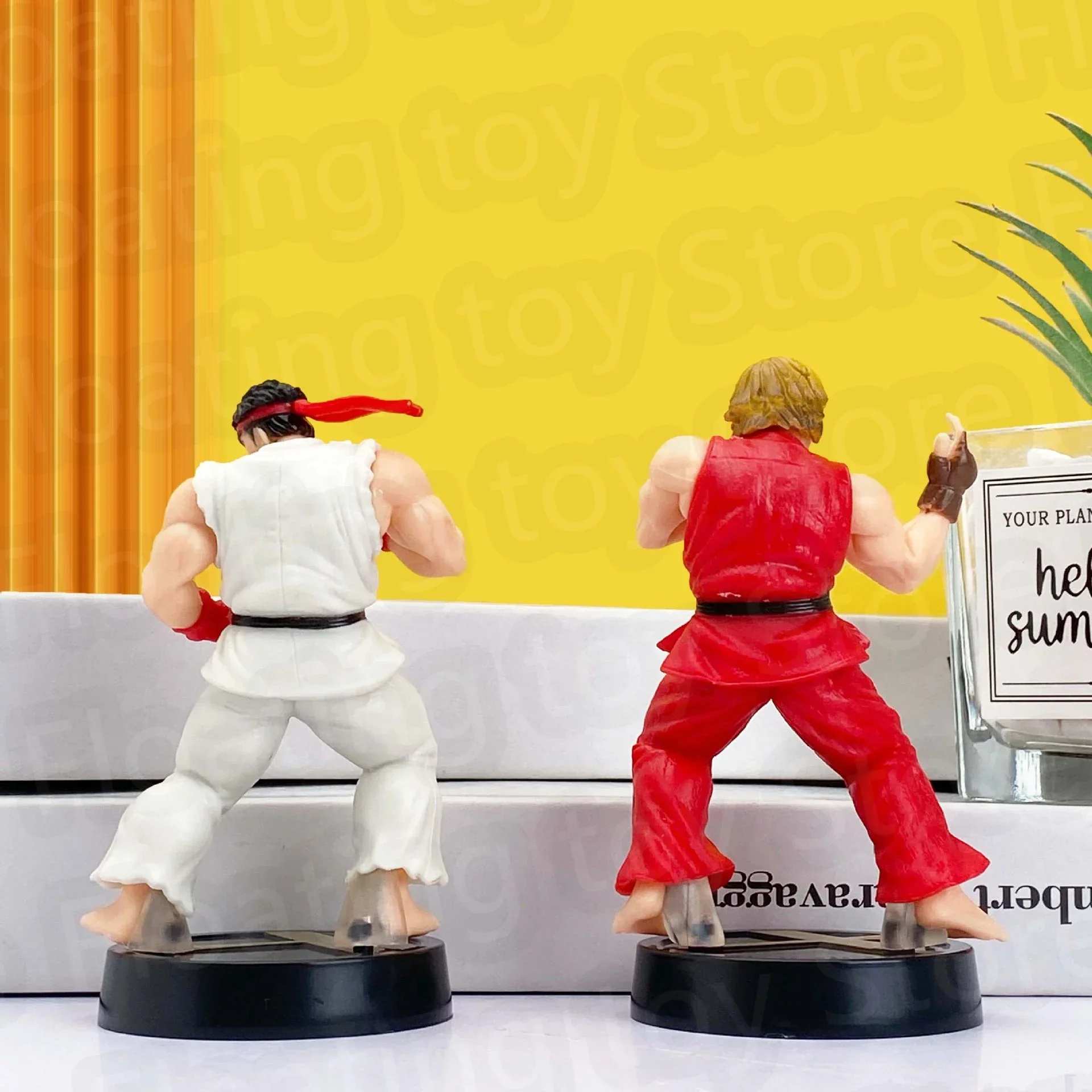 Anime Street Fighter Fighting Game Action Figure Ken Masters Hoshi Ryu PVC Kawaii Toys Dolls Room Decor Birthday Gift For Boys