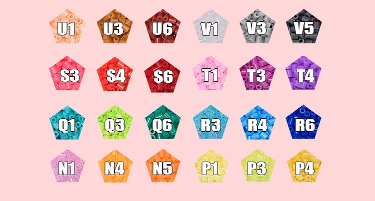 2,6mm Mini/10000 teile/beutel Hama Perlen Thermische Mosaik Perler DIY Kinder Eisen Perlen Sicherung Handgemachte Geschenk Kinder Spielzeug – Detail 11