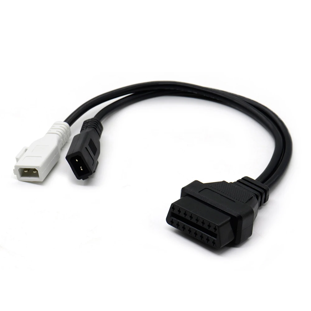 Car Cable Set for Audi2+2 VW Skoda Old Cars to OBD2 16PIN Adapter for CDP TCS