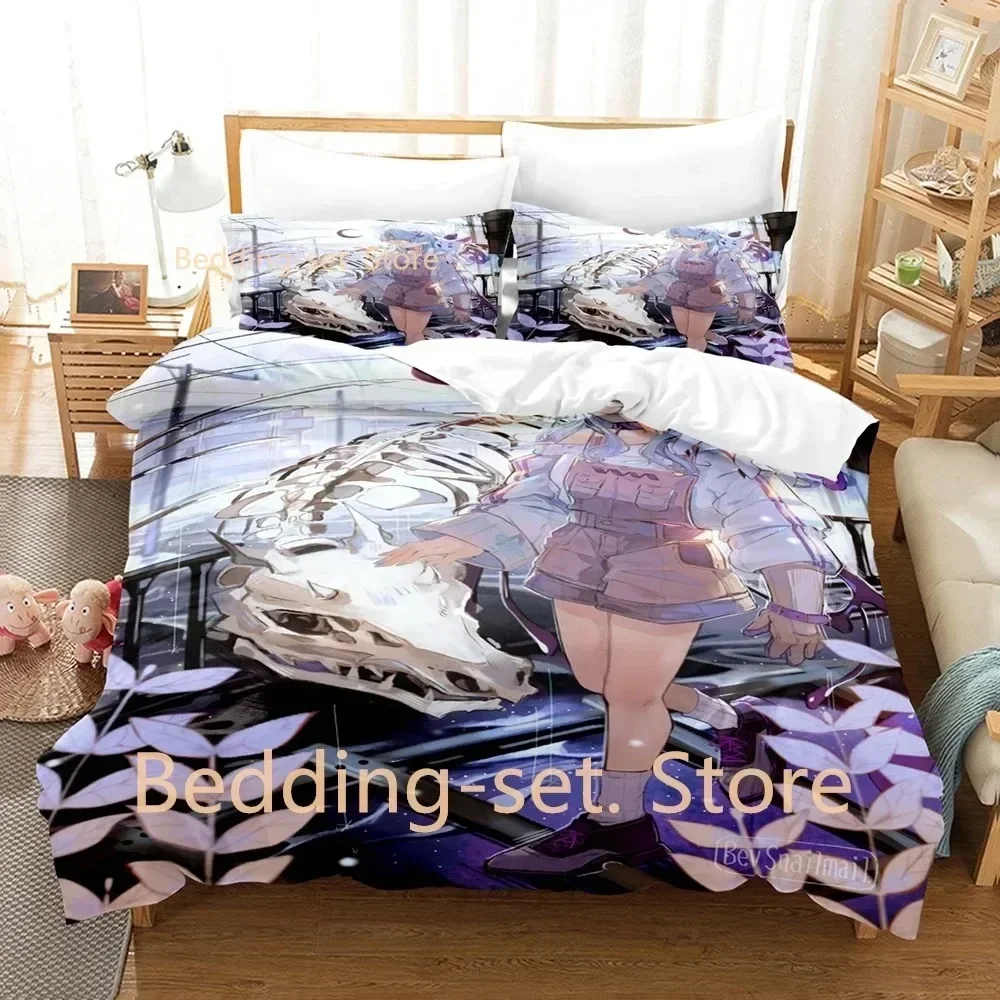 Elira Pendora Bedding Set Single Twin Full Queen King Size Bed Set Adult Kid Bedroom Duvetcover Sets Print Anime Bed Sheet Set - view 3