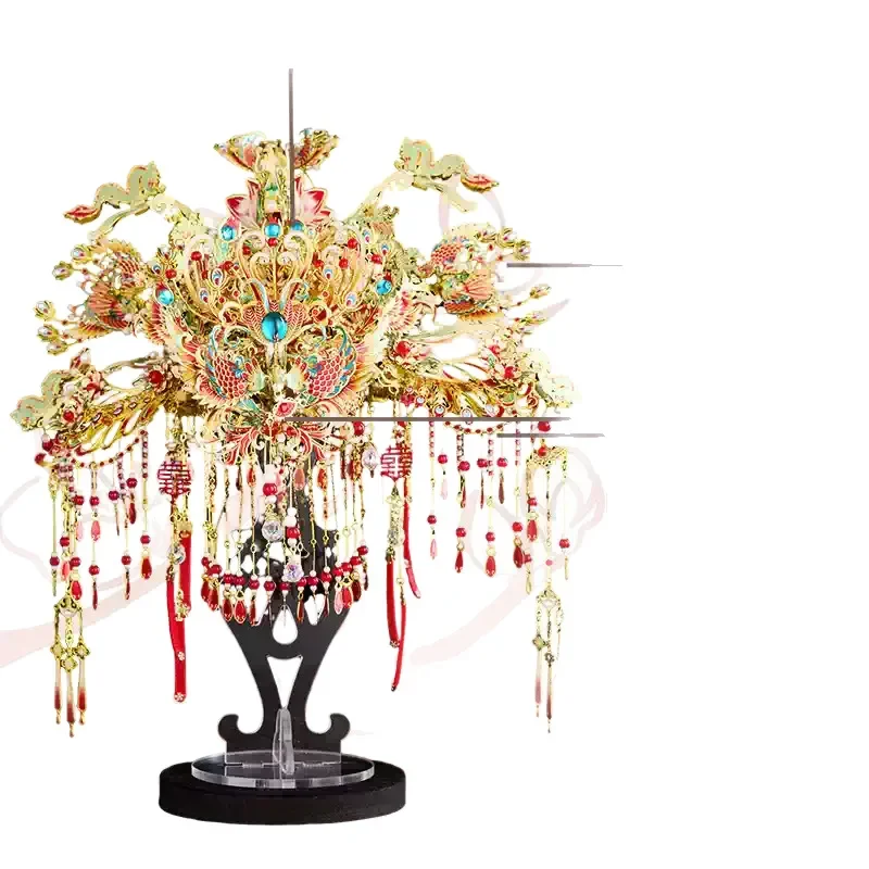 Shili Hongzhuang Fengguan Xifan metal assembly model 3D three-dimensional puzzle