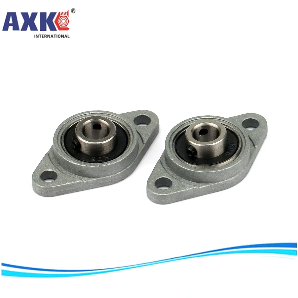 8 mm caliber Zinc Alloy Miniature Bearings pedestal KFL08 UCFL08 FL08 diamond flange bearings pedestal