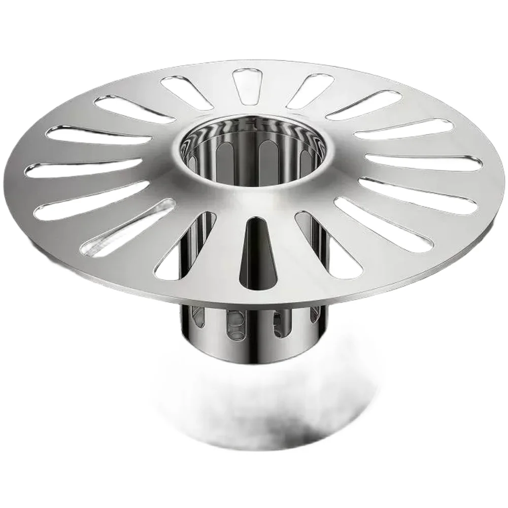 Upgrade Stainless‑Steel Drain‑Cover Hair‑Catcher, Anti‑Clog Floor‑Strainer Guard, Odor‑Proof Filter Accessory