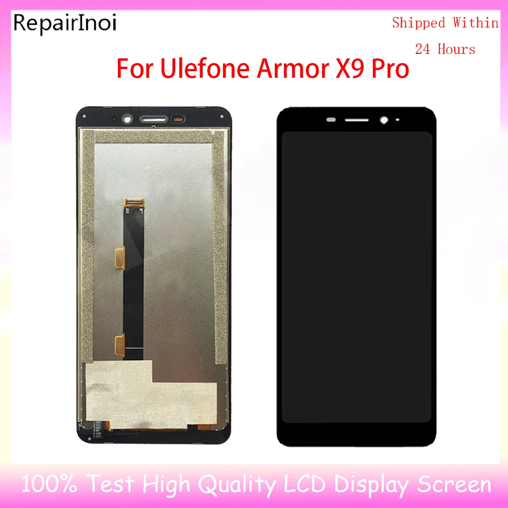 Ulefone Armor X3 X5 X8 X10 X9 Pro용 고품질 LCD 디스플레이, 터치 스크린 센서 패널 어셈블리 교체 부품