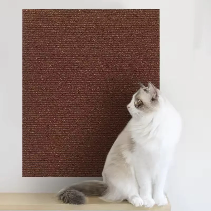 Tapete Arranhador para Gatos Autoadesivo e Recortável para Canto de Parede, Protetor de Móveis, DIY