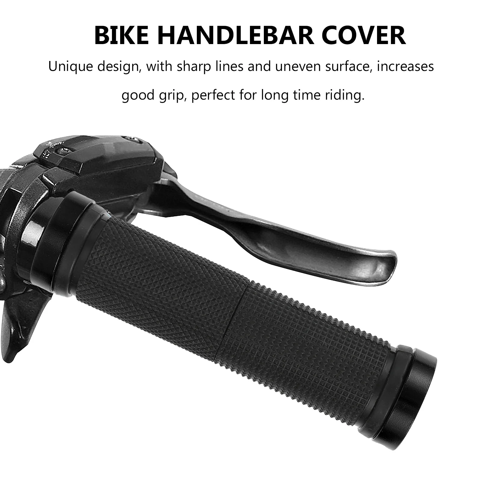 

1Set Bike Handlebar on Mountain Bike Grips Nonslip Shockproof Durable Comfortable Cycling Handle Grips