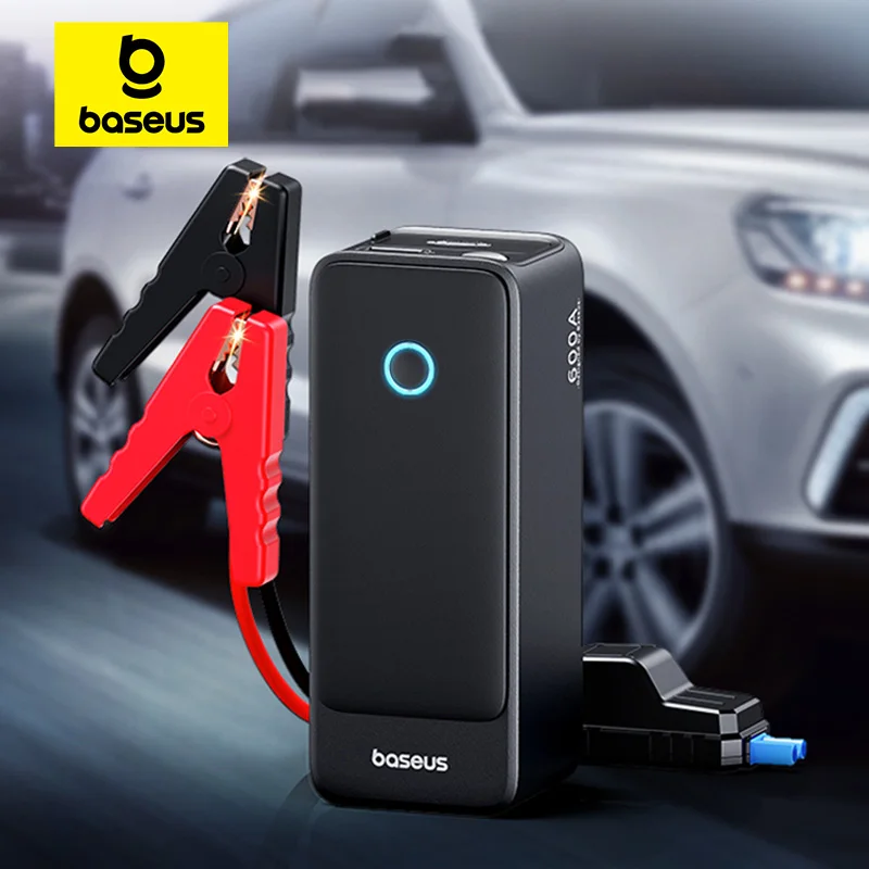 Image of Baseus Alpha 600A Starthilfe Powerbank 6000mAh Auto-Batterie-Starter Tragbares Auto-Booster-Startgerät für Fahrzeugstart