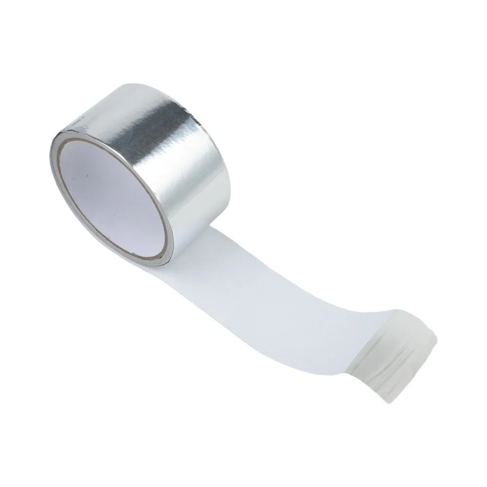Silver Aluminum Foil Tape Aluminum Tape Kitchen Stove Tape Moisture for proof Protection for Easy To Trim Fit Seamless Finish
