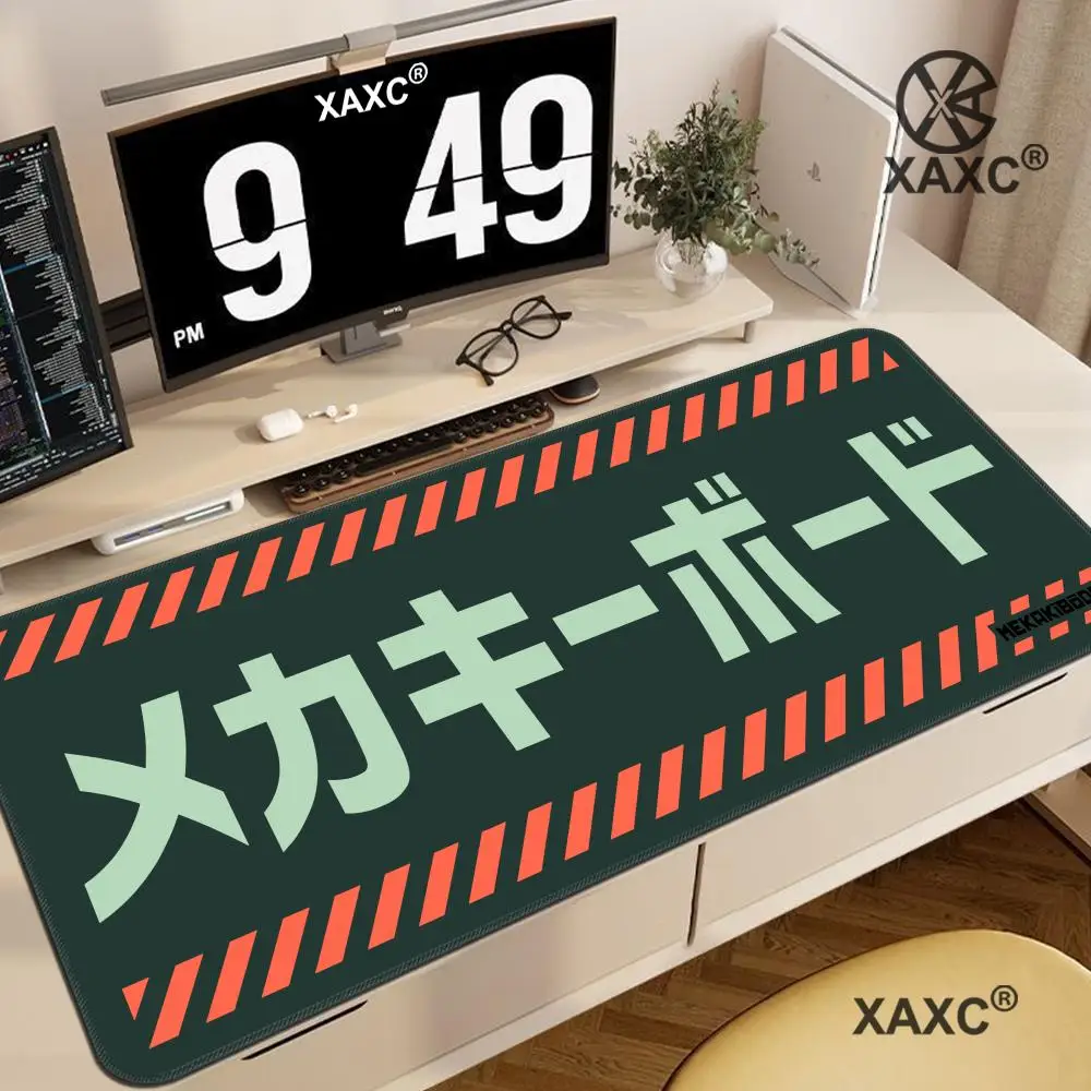 

Japanese Mechanical Keyboard Mousepad Company Pc Gamer Xxl pad Art non-slip Gaming Mouse Pad offices Laptop overlock Desk Mat