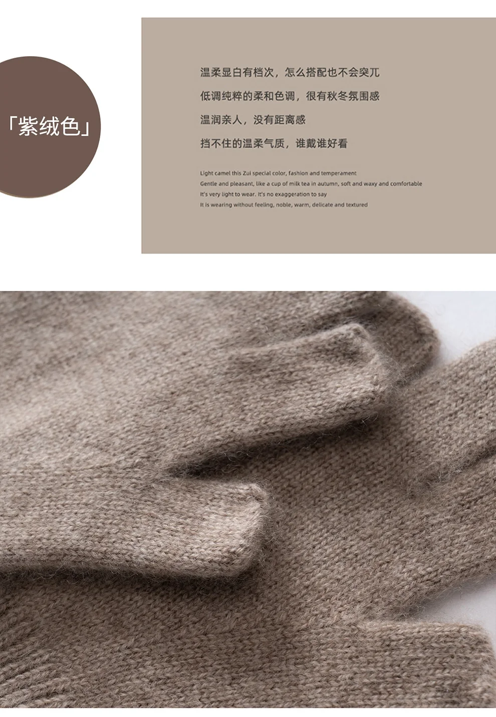 High Quality 100% Pure Cashmere Half Finger Gloves Women Soft Warm With Fourchettes Knitted Gloves For Driving Outdoor Sports