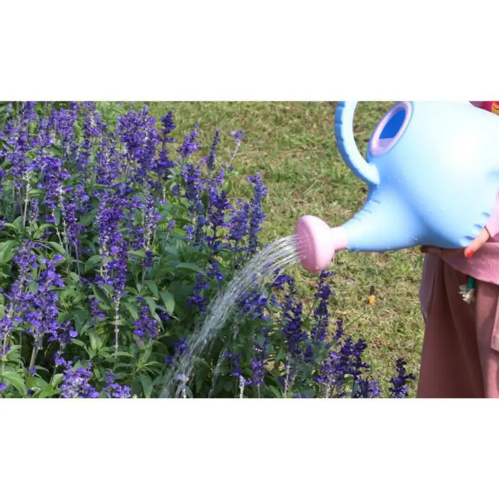 Creative Kids Watering Can Elephant Shaped Plastic Sprinkler Household Gardening Tool for Plants