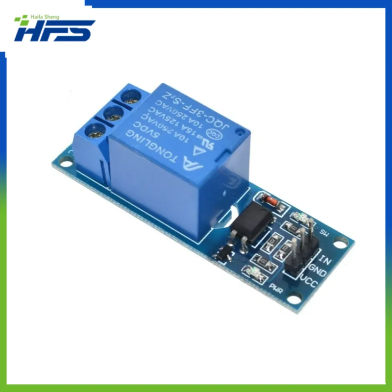 

1 Channel 5V Optical Coupling Relay Module Isolation Relay MCU Expansion Board High/Trigger Level