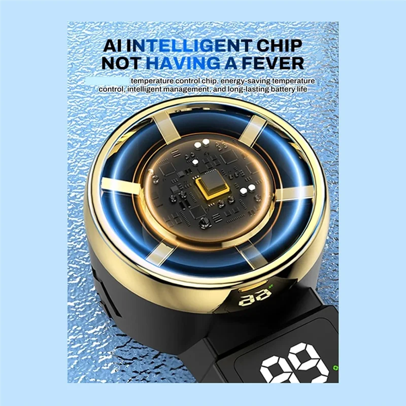 

ABFU-Violent Fan Portable Dust Cleaner Turbo Jet Electric Air Blower Brushless Type-C Charging Powerful Fan