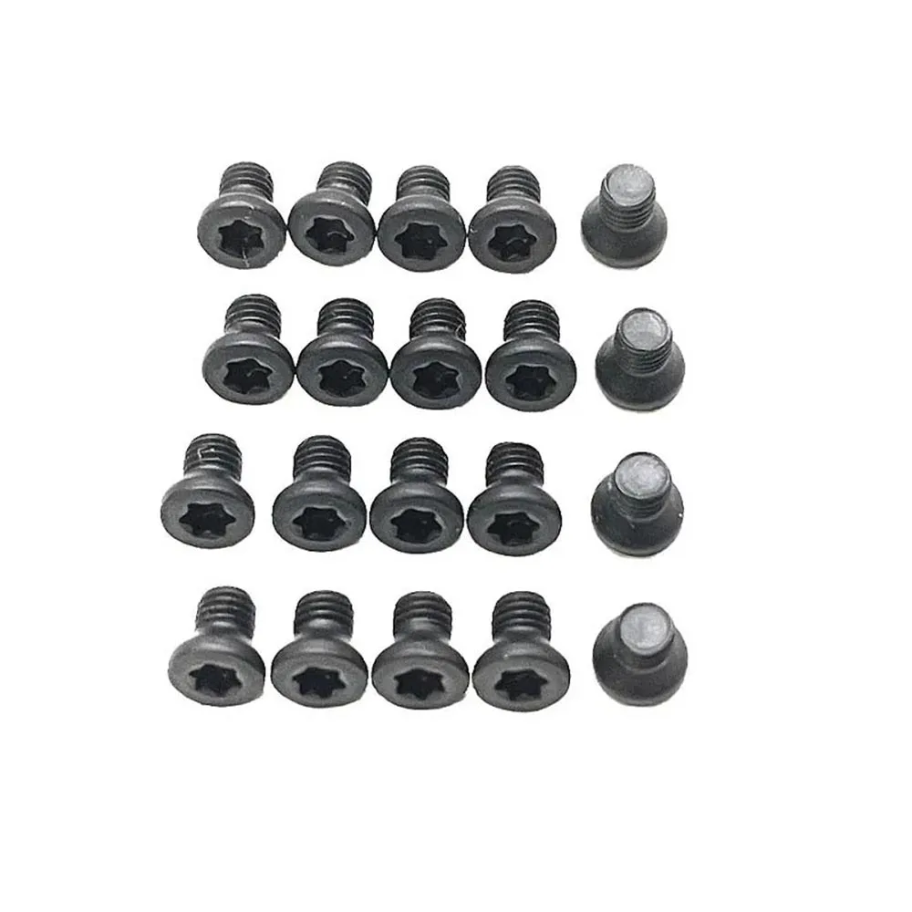 Star Drive Oval Head Weaver Base Screws #6-48 Steel -20Pcs