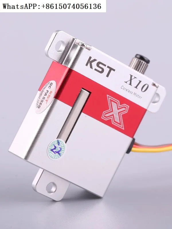 

KST X10 slim all metal high-pressure high torque digital servo 10.8KG SERVO with metal extended arm