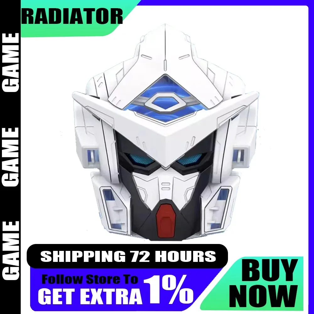 

Mobile phone radiator refrigeration back clip magnetic radiator cooling artifact mecha gaming game Apple Android universal