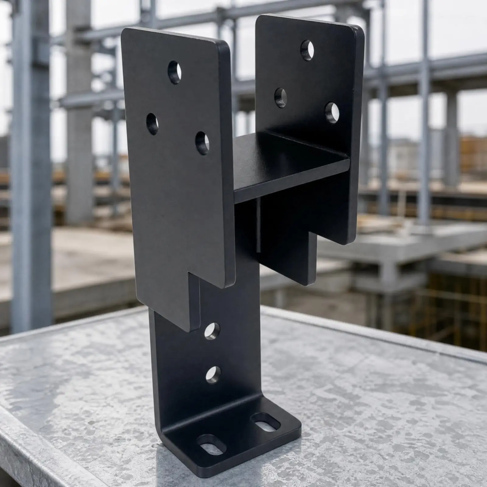 Reinforced Iron Container Roof Support Bracket C Channel Heavy Duty Design for Awning Framing on Porch Workshop Units