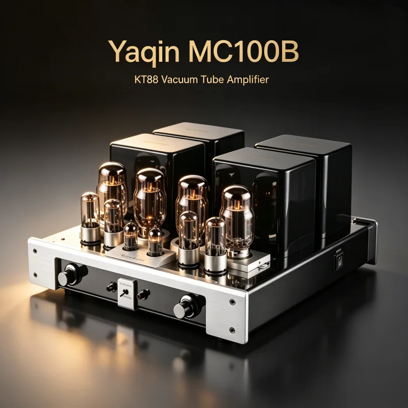 YAQIN MC-100B PSVANE KT88 Vacuum Valve Tube 50W X 2 Channel Push