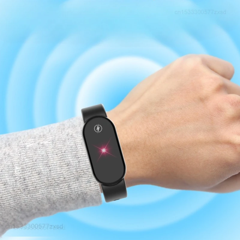 Winter Anti-Static Silicone Bracelets Human Body Static Eliminator Safe Adjustable Portable Electrostatic Release Device