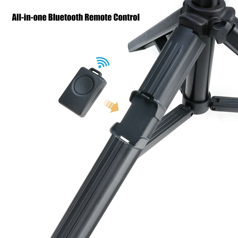 ZP-100B 4-stage folding tripod belt Mobile Phone smartphone camera combined with a camera a photo of a group Professional Tripod