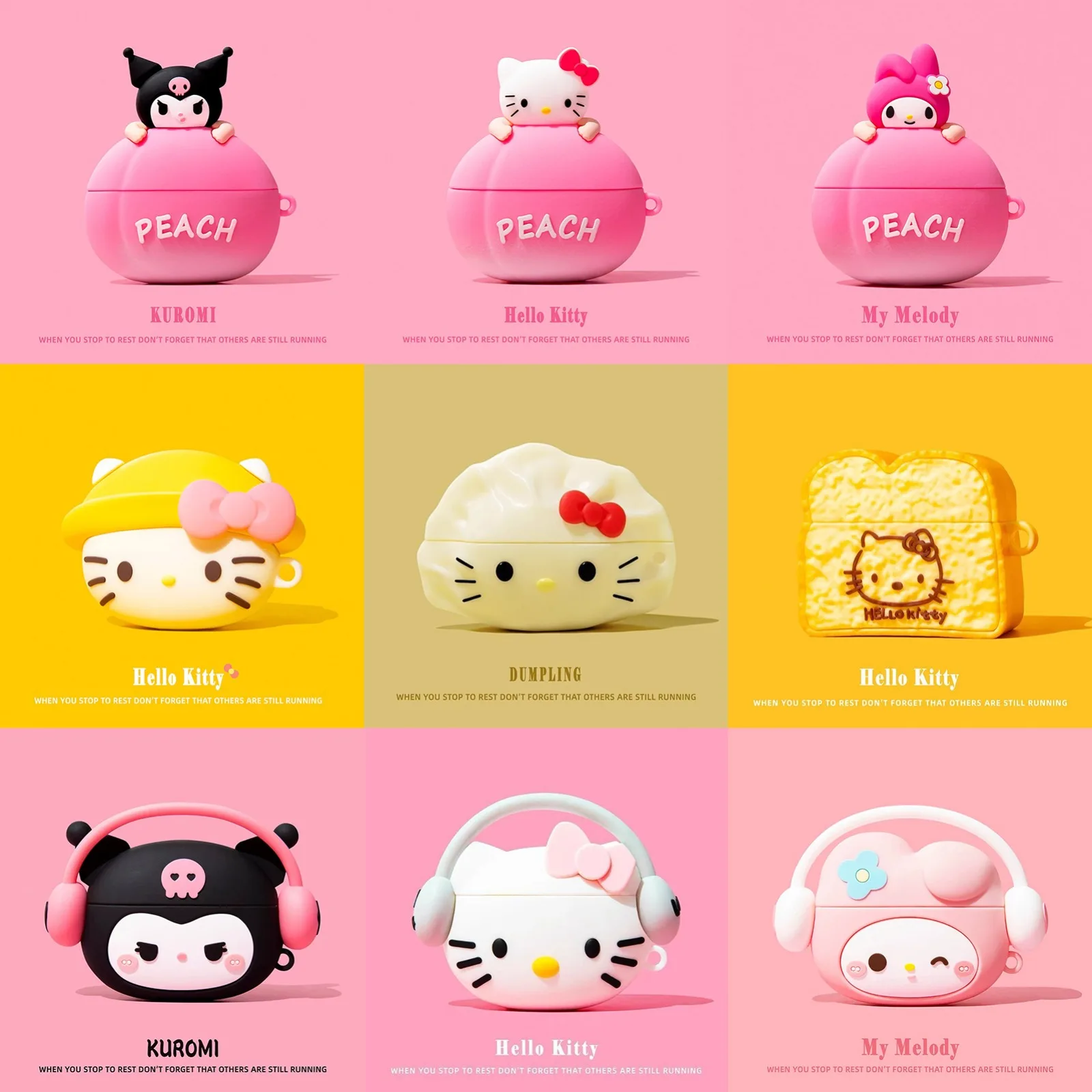 Cute 3D Cartoon Sil…