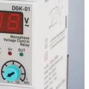 OPS10V-63 220VAC Overvoltage Undervoltage Protection Relay Adjustable Knob Voltage Monitor For Industrial Machinery Fan Control
