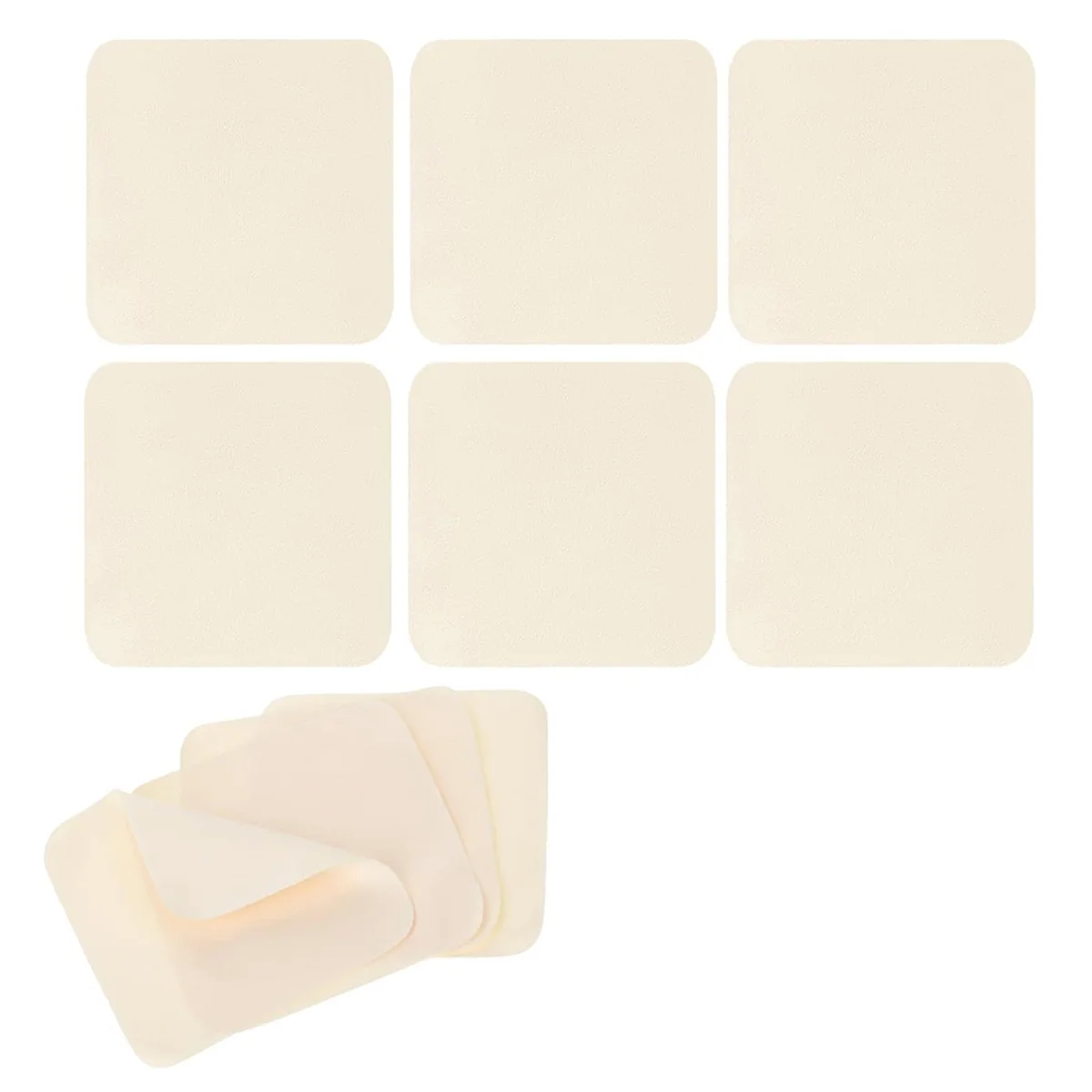 

25 PCS Chamois Pottery Chamois Cloth Tools Small Leather Chamois Pre Cut Chamois Ceramics Tools Artist Mud Tools