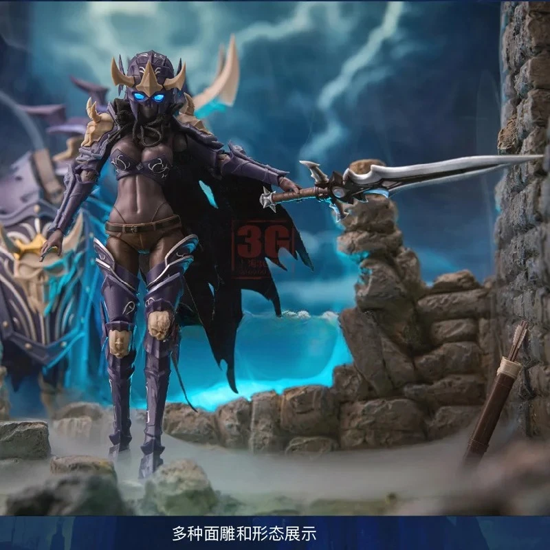 BORDER kit de modelo de ensamblaje de plástico BA-002 Hell Knight Hill, precubrimiento sin pegamento, junta móvil escala 1/12