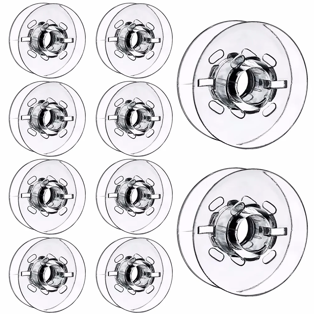 Bobine da cucito in plastica trasparente #9033P per PFAFF marca 1469 1471 1472 1473 1475 1475CD 1520 accessori per macchine da cucire domestiche