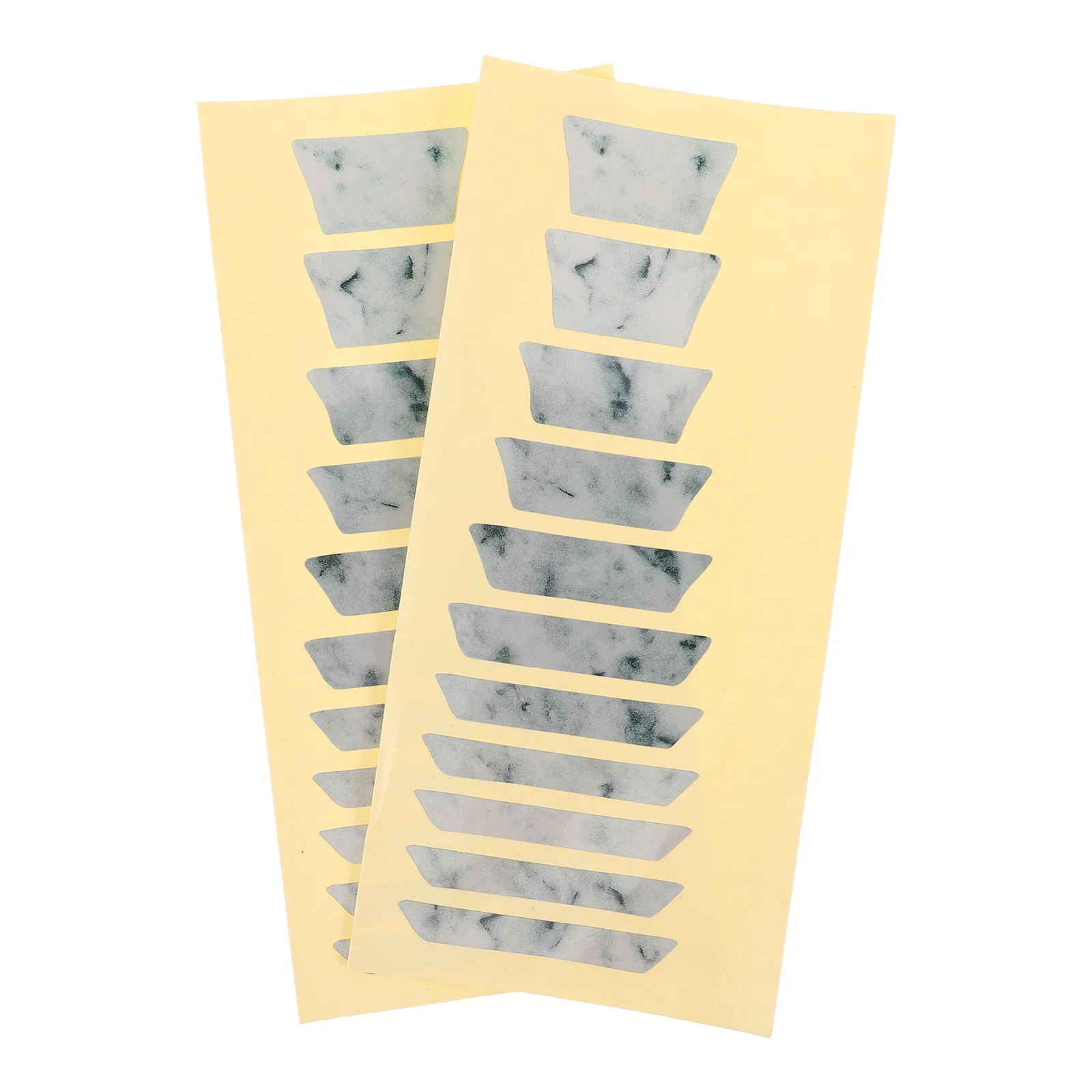 

2pcs Guitar Fretboard Decals Trapezoidal Inlay Markers For Electric Acoustic Bass Beginner Practice Tool Learning Chords Skills