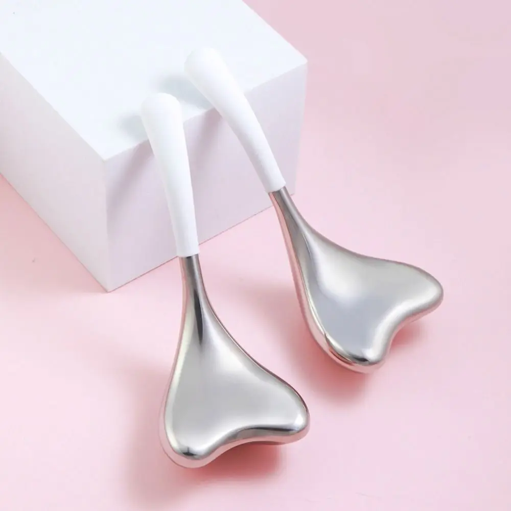 

Body Massager Freeze Fishtail Ice Globes Eyes Puffiness Facial Globes Roller Stainless Steel SPA Cooling Roller Ball Women