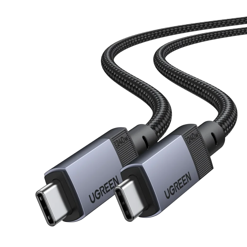 UGREEN Kabel USB4 USB C do USB C 40Gbps 8K 240W PD3.1 Szybkie Ładowanie Kabel do Transmisji Danych i Wideo Typu C do MacBooka iPhone'a iPada Monitora Stacji Dokującej — zdjęcie produktu 7