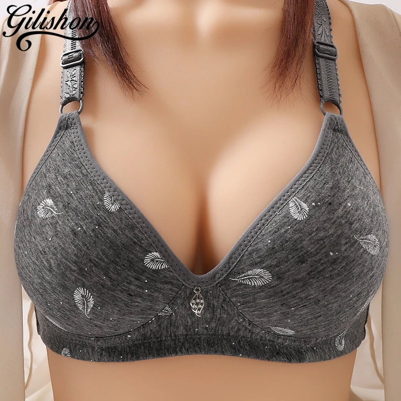 BC Cup Women's Underwear Sexy Push Up Bra No Steel Ring Comfortable Lingerie Soft Thin Mold Cup Bralette Breathable Ladies Tops