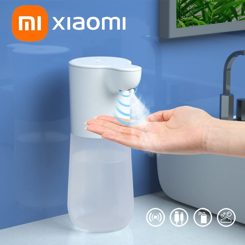 

2024 Xiaomi Automatic Foam Soap Dispenser Rechargeable Touchless Smart Washing Hand 350ml/600ml For Bathroom Kitchen Accessories