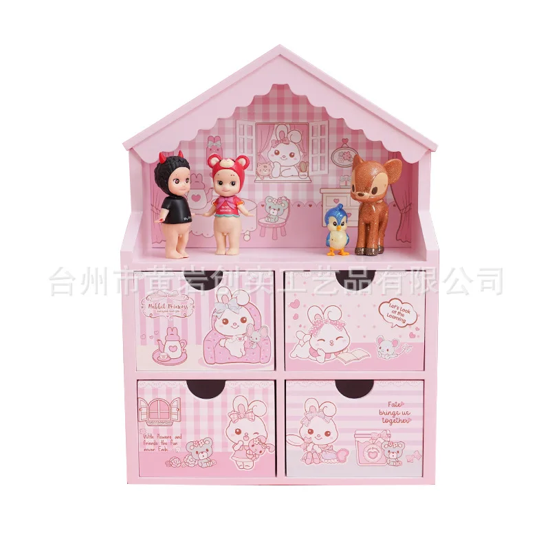 Original Storage Box Multi Functional Wooden Jewelry Box Home Multi Layer Drawer Jewelry Packaging Box