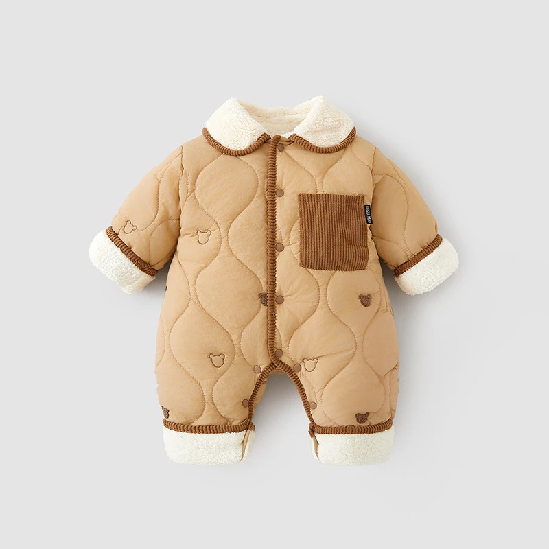 unitim-kids-baby-girl-romper-peter-pan-collar-newborn-girl-bodysuits-winter-bear-thicken-warm-toddler-boy-jumpsuit-infant-onesie