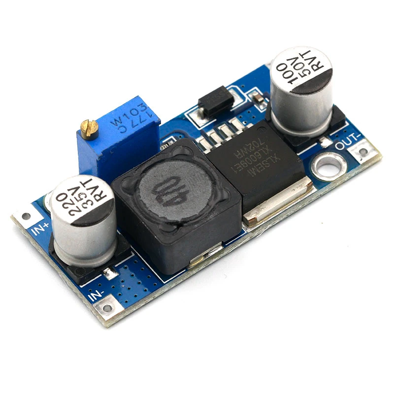 XL6009 DC-DC Booster Module Voedingsmodule Uitgang Is Instelbaar Super LM2577 Step-Up Module