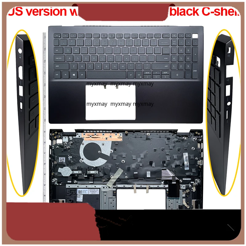 

New Palmrest Upper Case Keyboard For Dell Vostro 5501 V5501 5502 V5502 English laptop